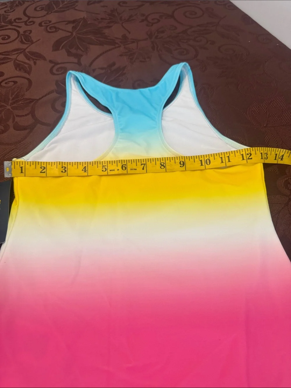 Polo by Ralph Lauren Girls One Piece Swimsuit. Size 12